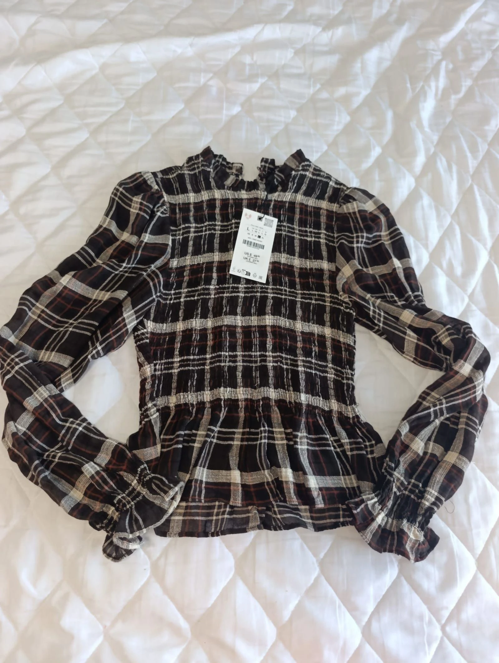 Zara Long Sleeve Top – photo 5